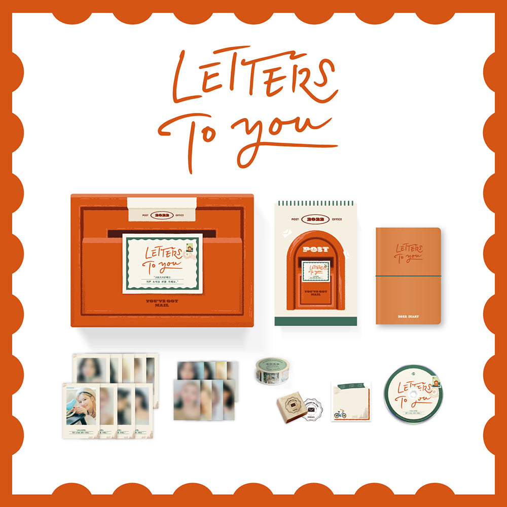 TWICE 2022 LETTERS TO YOU トレカ TWICE 2022 Season's Greetings Letters To You Official AR