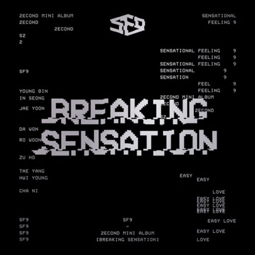 SF9 - BREAKING SENSATION (2nd Mini) Album + Booklet + Concept