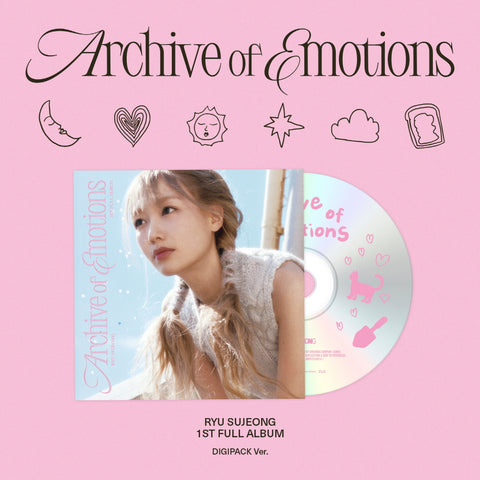RYU SU JEONG - Vol.1 ARCHIVE OF EMOTIONS DIGIPACK VER. CD