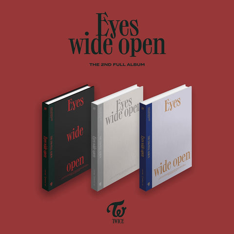 TWICE - Eyes wide open (Vol.2) Album+Folded Poster+Extra Photocards Set