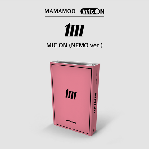 MAMAMOO - MIC ON [NEMO ver.] Album+Free Gift
