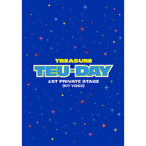 [KIHNO KIT] TREASURE - TREASURE 1ST PRIVATE STAGE [TEU-DAY] KIT VIDEO+Extra Photocard Set
