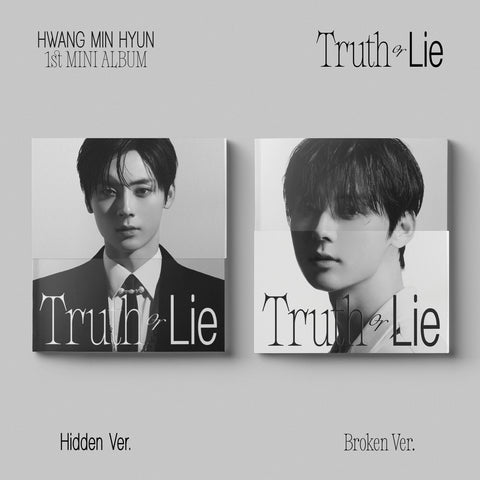 HWANG MIN HYUN NU'EST - 1st Mini Album Truth or Lie CD
