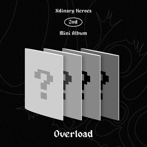XDINARY HEROES - 2nd Mini Album Overload 4CDs SET
