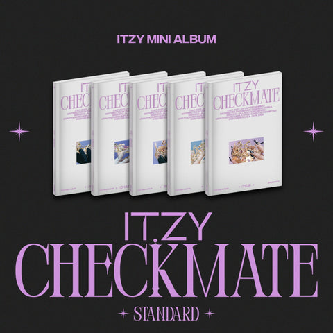 ITZY - CHECKMATE STANDARD EDITION Random version Album+Pre-Order Benefit
