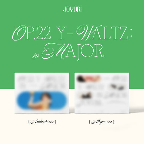 JO YURI - Op.22 Y-Waltz : in Major 1st Mini Album+Folded Poster