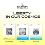CRAVITY - LIBERTY : IN OUR COSMOS (Vol.1) Album+Extra Photocards Set