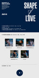 MONSTA X - SHAPE of LOVE [JEWEL CASE VER.] (11th Mini) Album+Extra Photocards Set