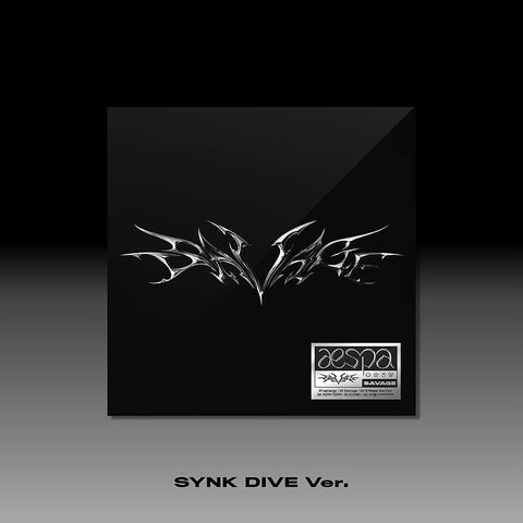 AESPA - Savage Digipack ver. [SYNK DIVE ver.] (1st Mini Album) Album+Extra Photocards Set
