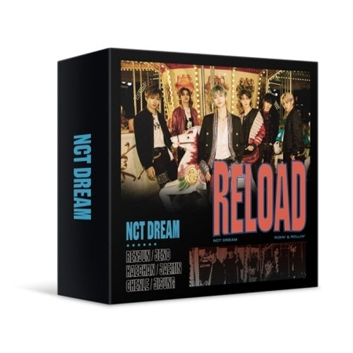 KIHNO] NCT DREAM - RELOAD KIT+Folding Photo+Photocard+Free Gift