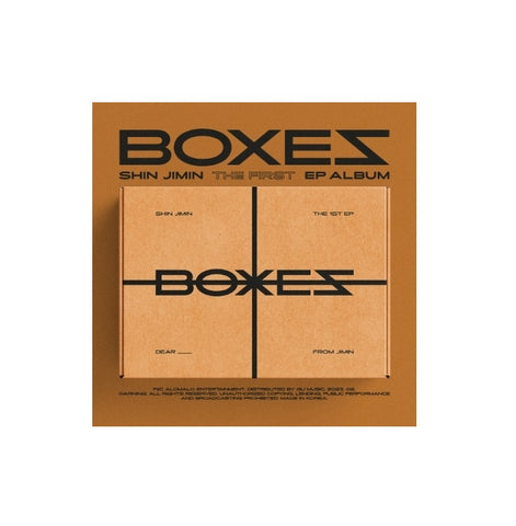 SHIN JI MIN - 1st EP BOXES