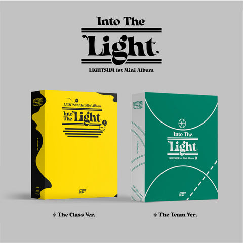LIGHTSUM - Into The Light 1st Mini Album+Folded Poster