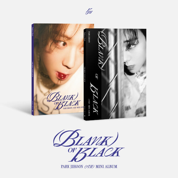 PARK JI HOON - Blank or Black CD – KPOP MARKET