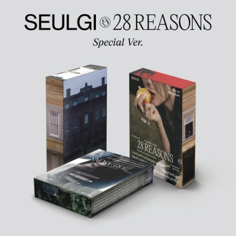 SEULGI Red Velvet - 28 Reasons [Special Ver.] 1st Mini Album+Free Gift