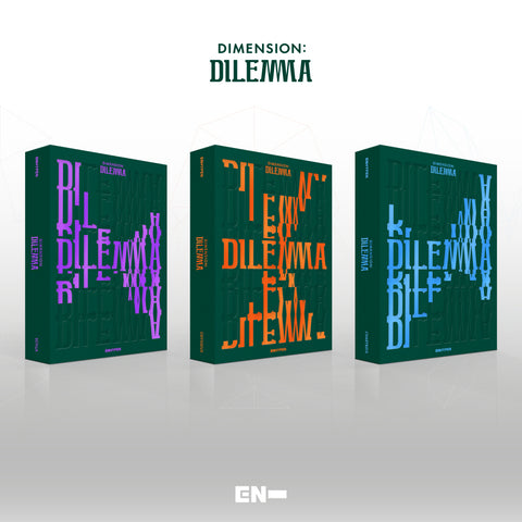 ENHYPEN - DIMENSION : DILEMMA Album+Folded Poster