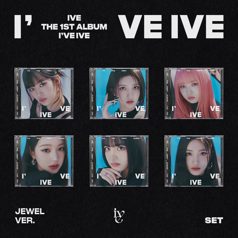 IVE (アイヴ) CD まとめ売り IVE - Vol.1 I've IVE Jewel Case Limited version CD – KPOP MARKET
