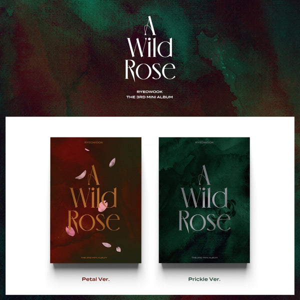 RYEOWOOK Super Junior - A Wild Rose (3rd Mini) Album+Extra