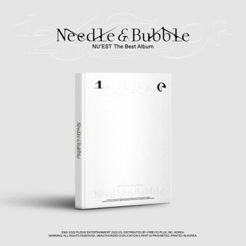 NU'EST - NU'EST The Best Album [Needle & Bubble] Album+Extra Photocards Set