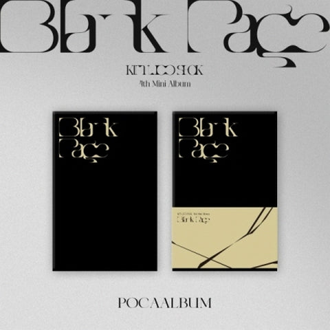 KIM WOO SEOK - 4th Mini Album Blank Page (POCAALBUM)