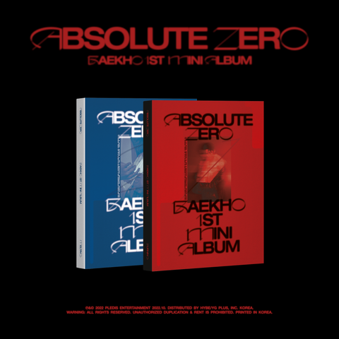 BAEKHO NU'EST - Absolute Zero (1st Mini Album)