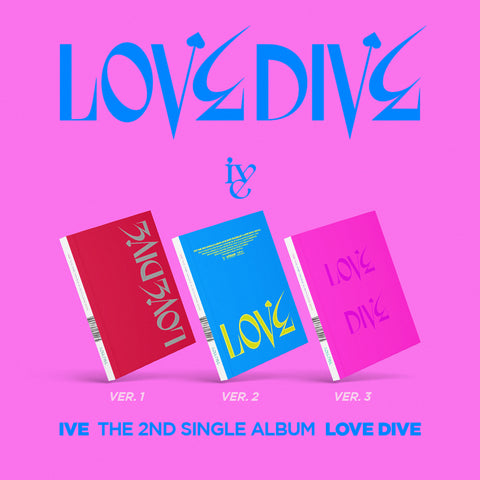 IVE - 2nd Single Album LOVE DIVE CD