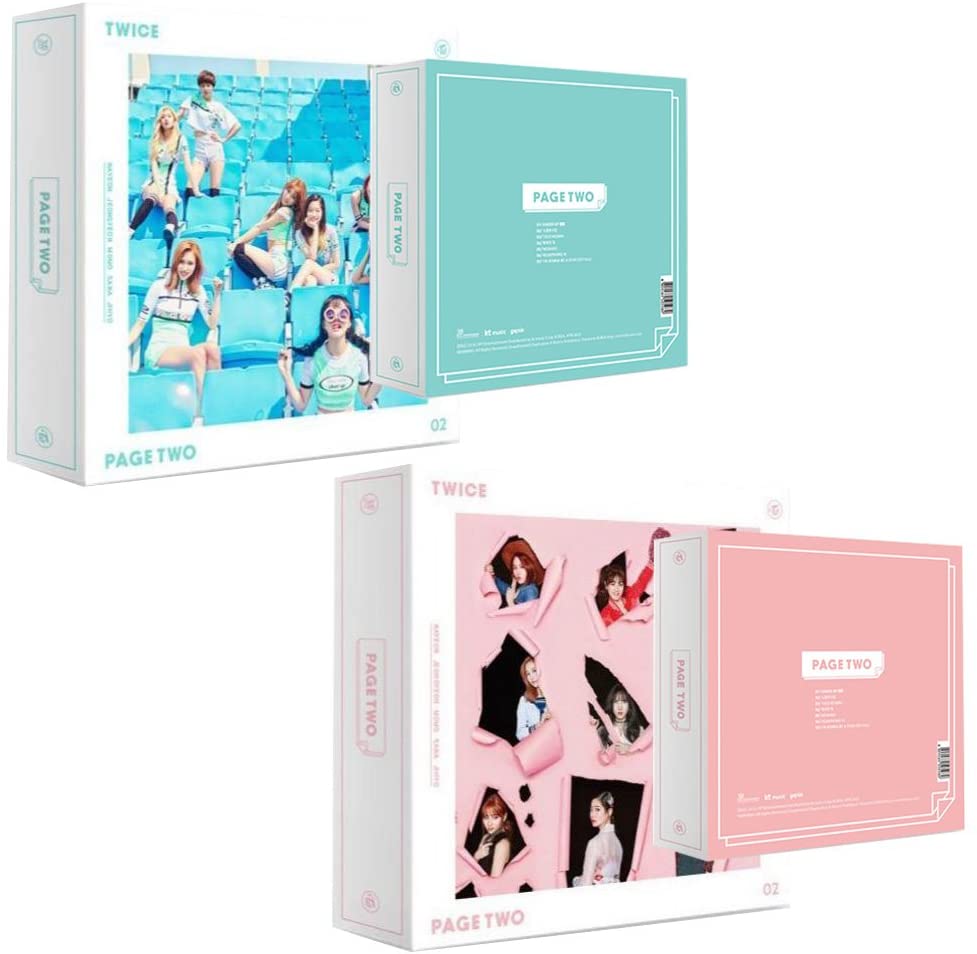 TWICE - PAGE TWO (2nd Mini Album) Album+Extra Photocards Set