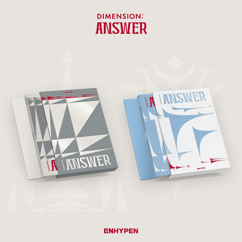 ENHYPEN - DIMENSION : ANSWER Album+Folded Poster