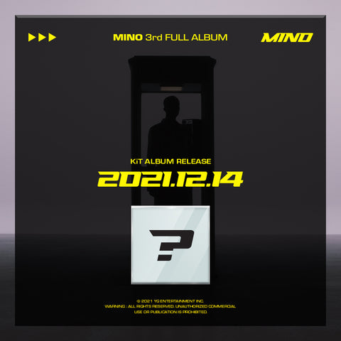 [KIHNO] MINO SONG MIN HO - MINO 3rd FULL ALBUM KiT ALBUM