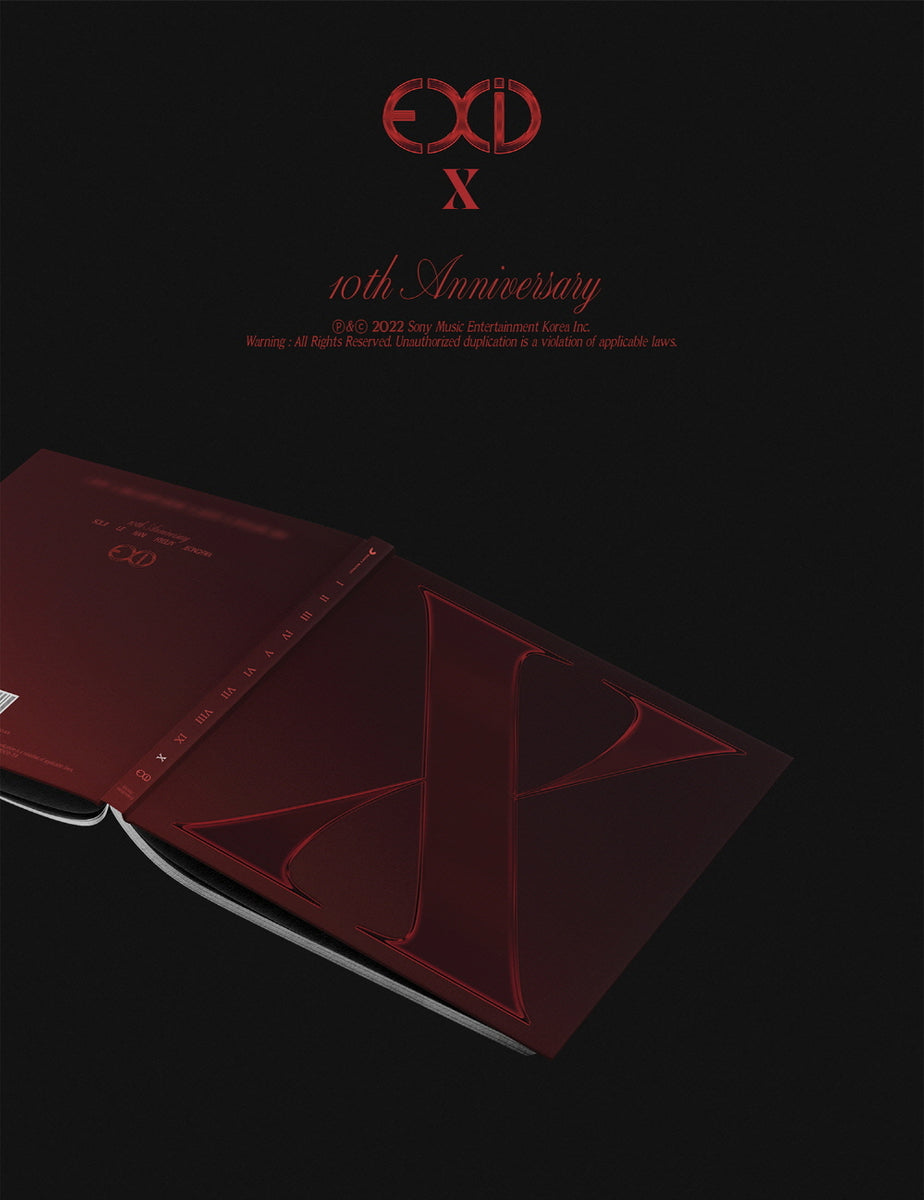 EXID - X 10th Anniversary Single Album CD – KPOP MARKET [Hanteo & Gaon ...