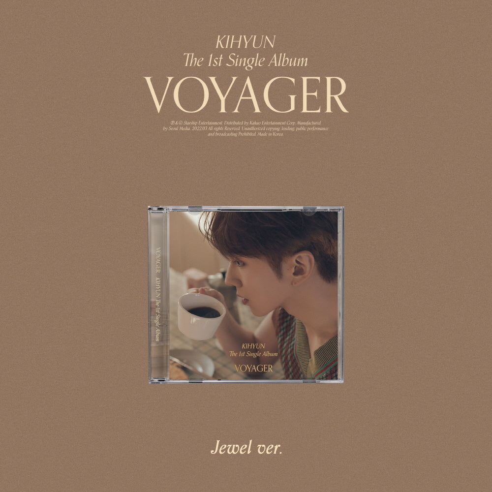 MONSTA X KIHYUN - VOYAGER (1st Single Album) [JEWEL ver
