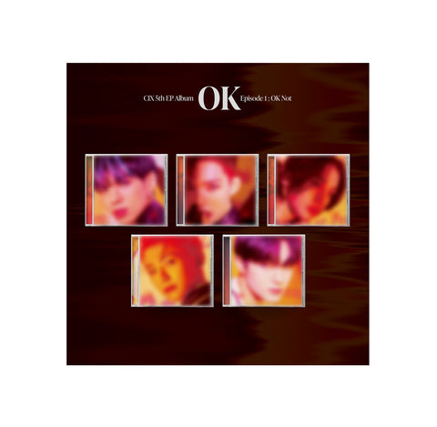 CIX - 5th EP OK Episode 1 : OK Not JEWEL CASE CD