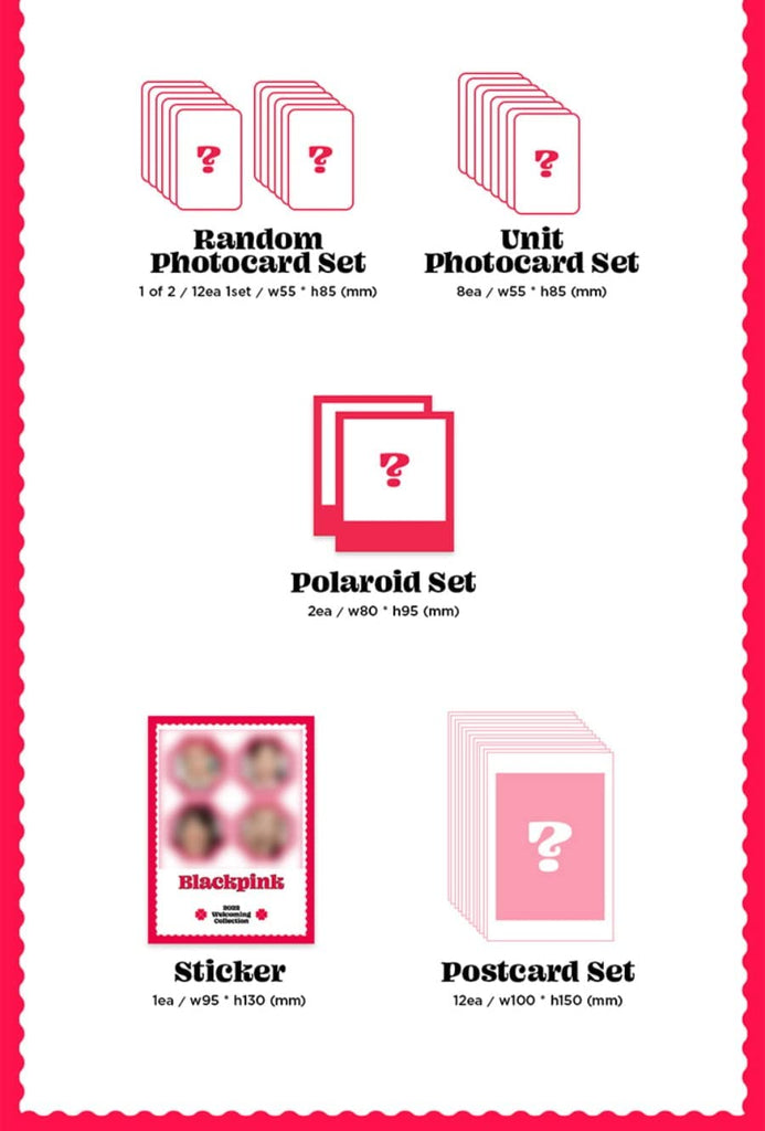 BLACKPINK - PHOTOCARDS WELCOMING COLLECTION 2022