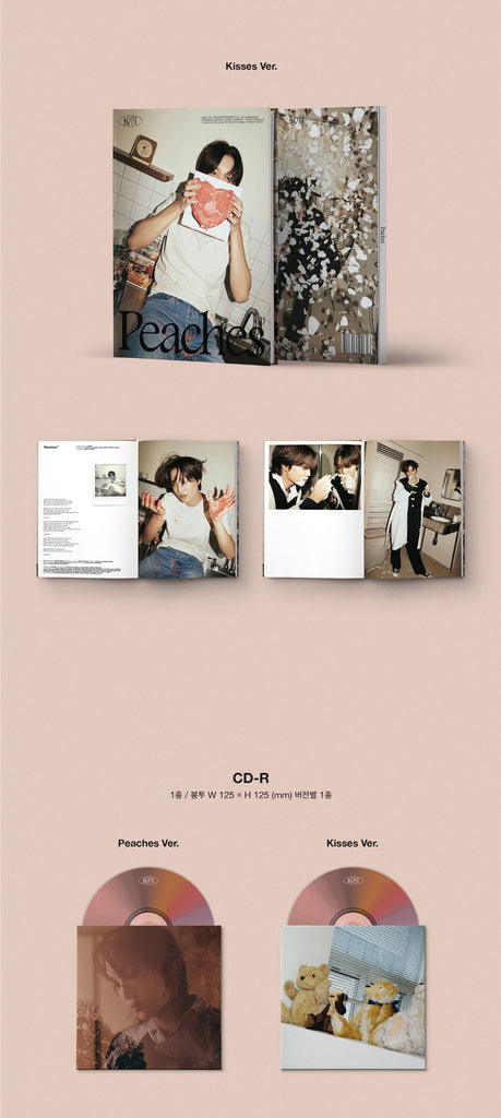 KAI EXO 2nd Mini Album [Peaches] Peaches Ver  CD+P.Book+P.Card+Post+F.Poster+Film