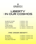 CRAVITY - LIBERTY : IN OUR COSMOS (Vol.1) Album+Extra Photocards Set