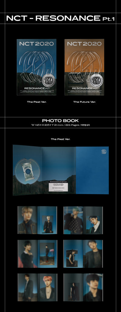 NCT - The 2nd Album RESONANCE Pt.1 Album+Extra Photocard Set