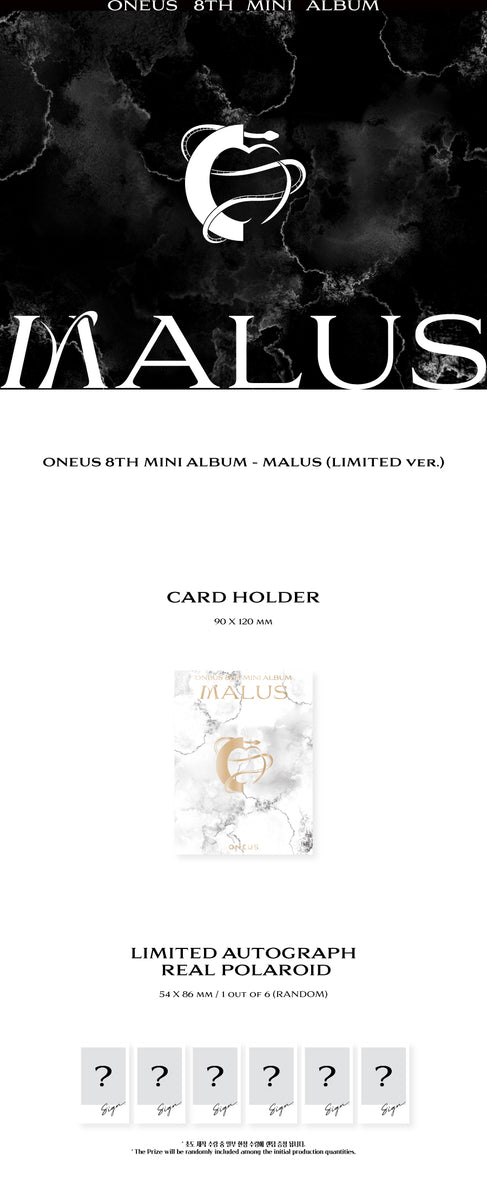 [PHOTOCARD ALBUM] ONEUS - MALUS (PLATFORM ver.) – KPOP MARKET
