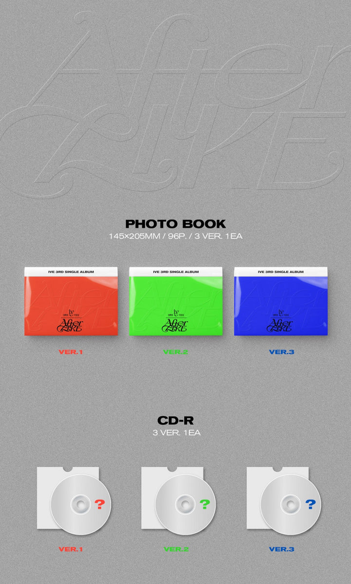 IVE - After Like [PHOTOBOOK ver.] Album+Free Gift – KPOP MARKET