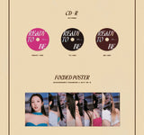 TWICE - READY TO BE 12th Mini Album+Pre-Order Benefit+Folded Poster