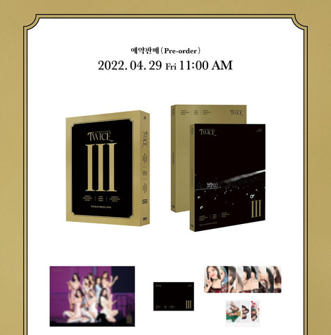 DVD] TWICE - TWICE 4TH WORLD TOUR III IN SEOUL DVD+Extra ...