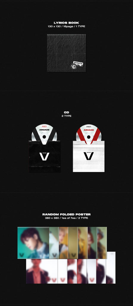 GHOST9 - 7th Mini Album ARCADE: O CD - Yellow Version (Senza Poster) - Foto 12