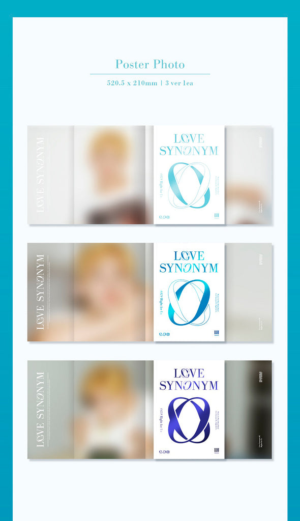Wonho 1st Mini Album Love Synonym #1 Right for me Official Photocards  Select