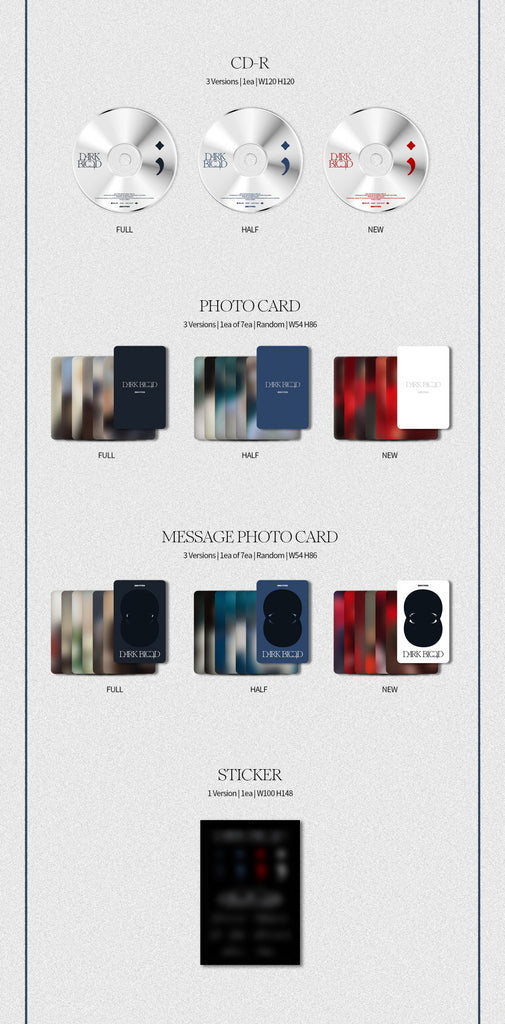 ENHYPEN - 4th Mini Album [DARK BLOOD] – KPOP MARKET [Hanteo & Gaon Chart  Family Store]