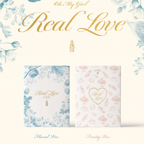 OH MY GIRL - 2nd Album [Real Love] Album+Folded Poster+Extra Photocards Set