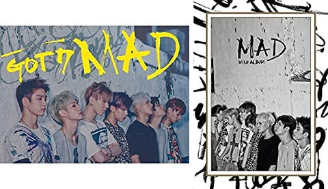 GOT7 - MAD (Mini Album) Album+Extra Photocards Set