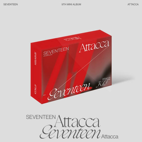[KIHNO KIT] SEVENTEEN - Attacca (9th Mini Album) +Extra Photocards Set