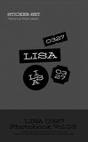 BLACKPINK LISA - LISA 0327 PHOTOBOOK VOL.03 +Extra Photocards Set