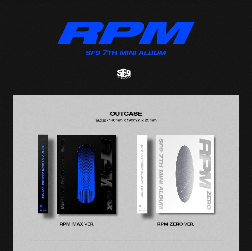 FNC SF9 - RPM [Random ver.] (7th Mini Album) Album+Extra Photocards Se ...