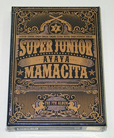 SUPER JUNIOR - MAMACITA AYAYA (Vol. 7) CD+Photobook+Photocard+Extra Gift Photocard