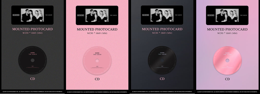 BLACKPINK - THE ALBUM (Vol.1) Album+Extra Photocards Set – KPOP
