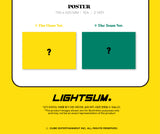 LIGHTSUM - Into The Light 1st Mini Album+Folded Poster